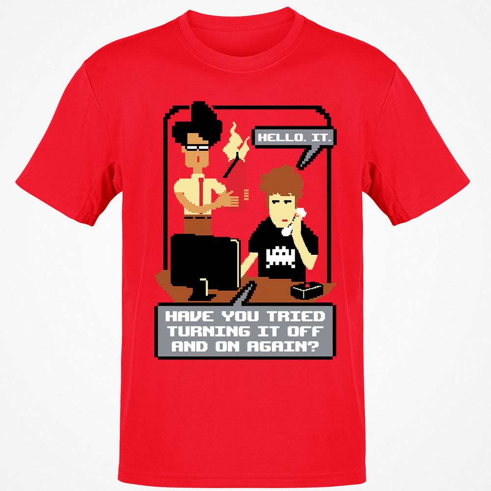 Classic Unisex T-Shirt - F1Q3W6CG - Red - 10