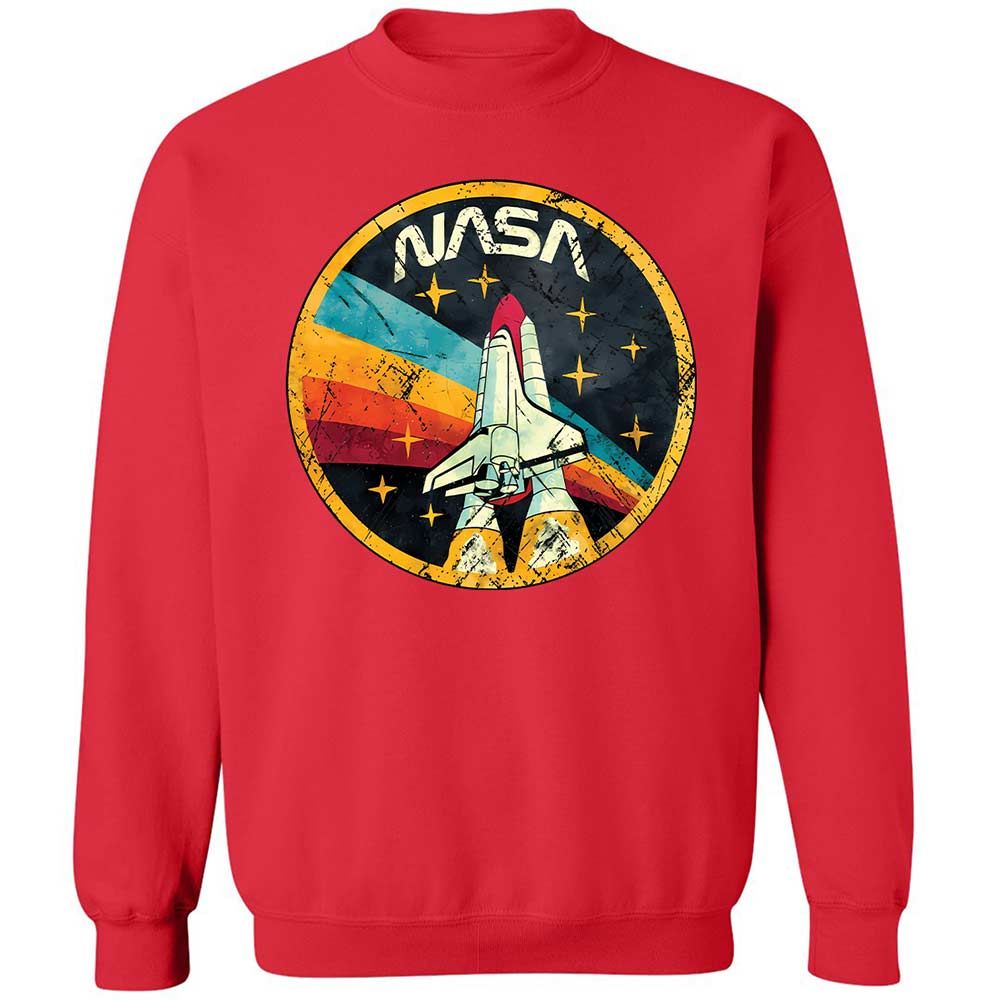 USA Space Agency Vintage Colors - Red - 10