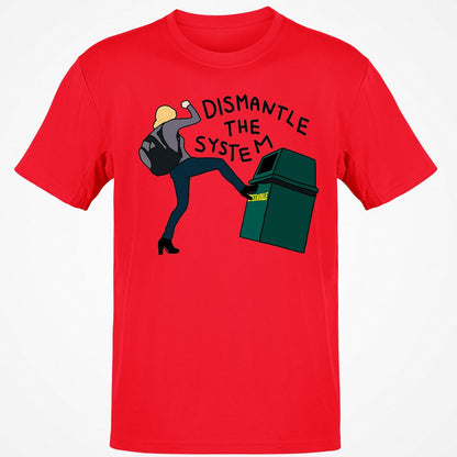 Classic Unisex T-Shirt - LAC8E9YL - Red - 10