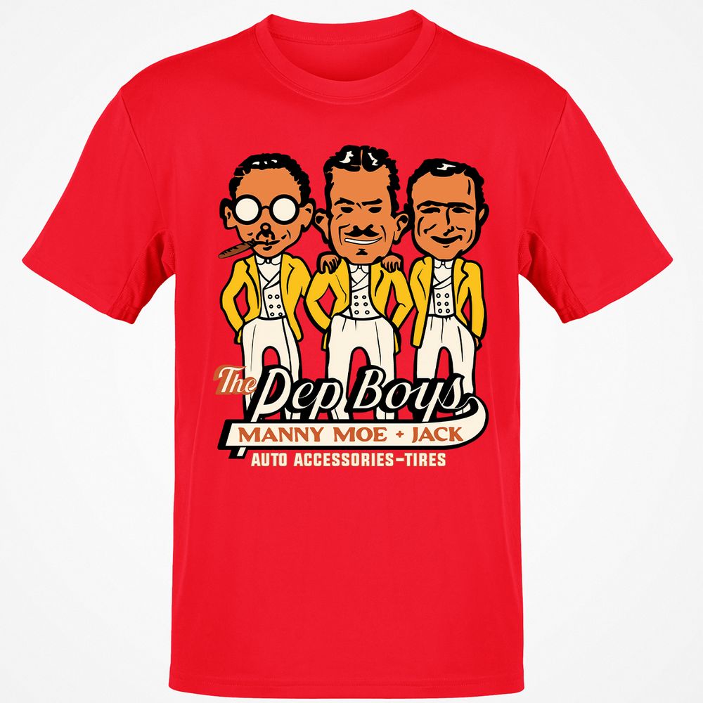Classic Unisex T-Shirt - R26QBWBK - Red - 10