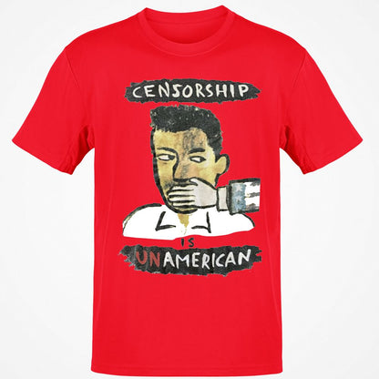 Censorship is Unamerican - Red - 10