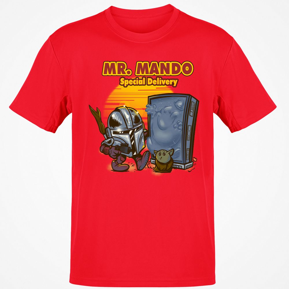 Classic Unisex T-Shirt - 1K58M8HA - Red - 10