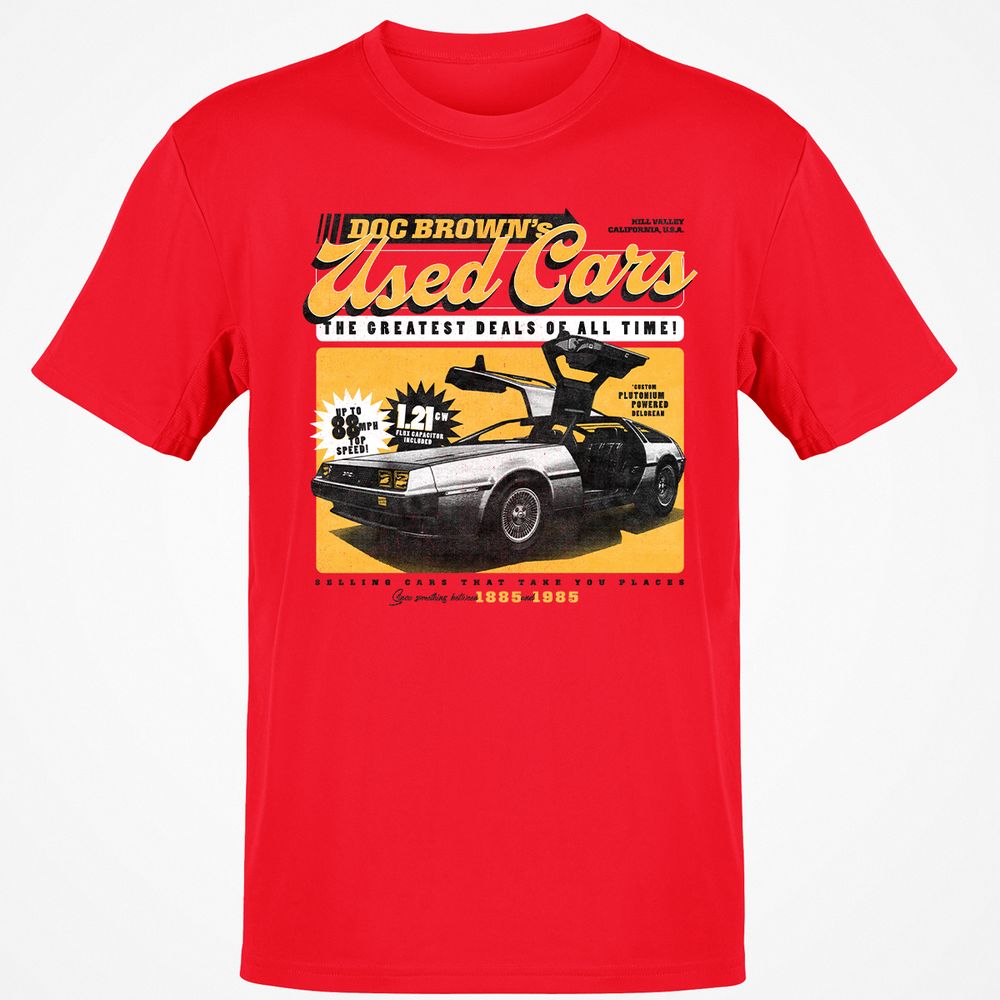 Classic Unisex T-Shirt - C2UV6VC1 - Red - 10