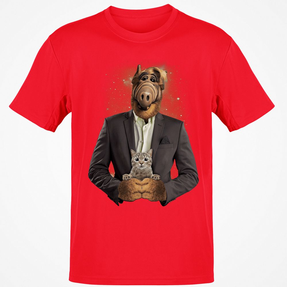 Classic Unisex T-Shirt - XZE8UFCW - Red - 10