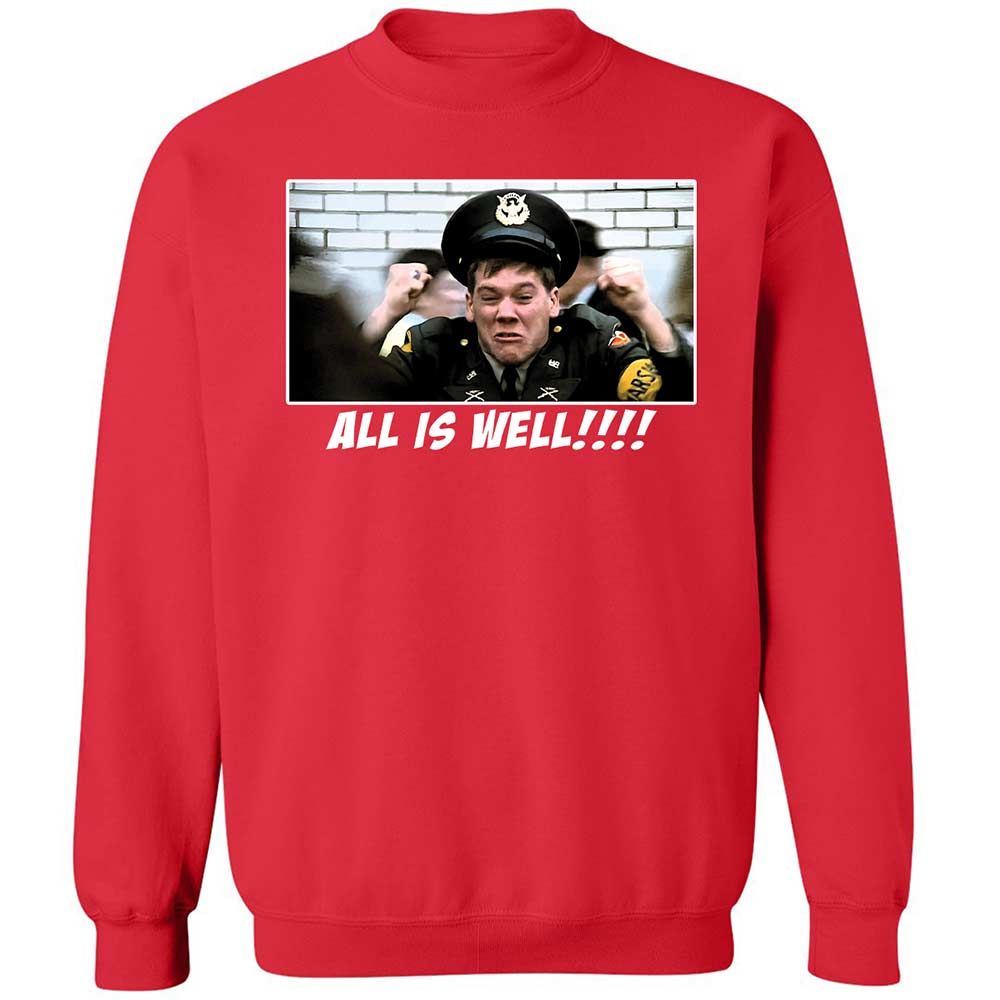 Classic Unisex Sweatshirt - VXBWUX97 - Red - 10