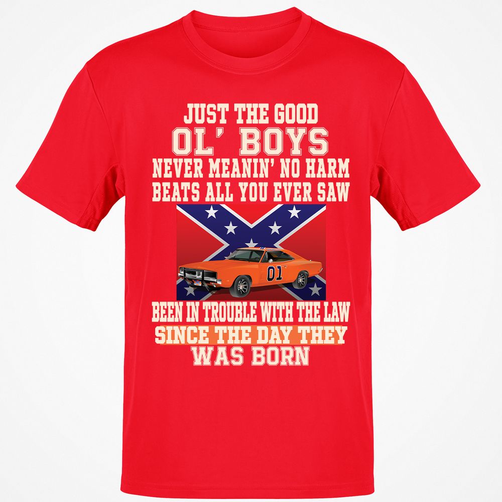 Classic Unisex T-Shirt - Z4KZF5YM - Red - 10