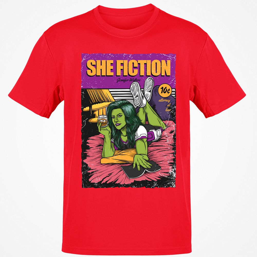 Classic Unisex T-Shirt - 37KGG5LU - Red - 10