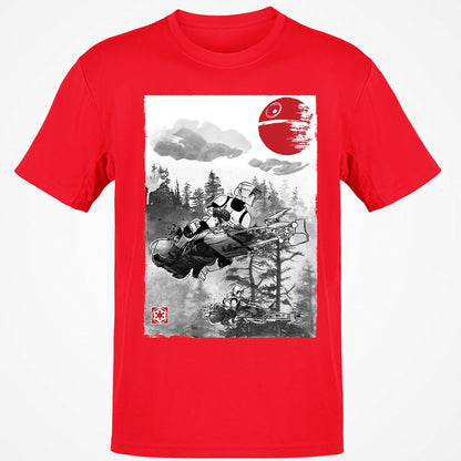 Classic Unisex T-Shirt - EJSTQMGF - Red - 10