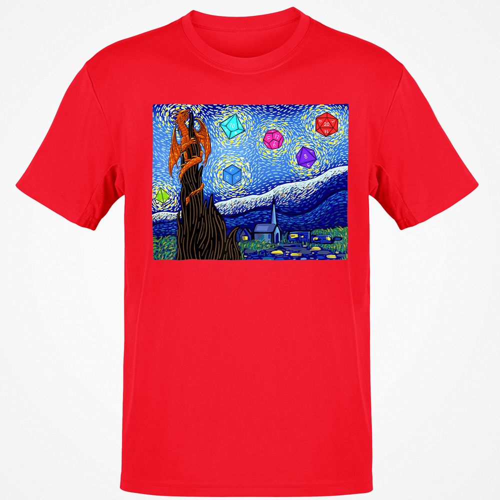 Classic Unisex T-Shirt - 4QHQZAXZ - Red - 10