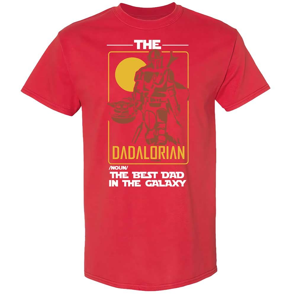 The Dadalorian The Best Dad In The Galaxy - Red - 10