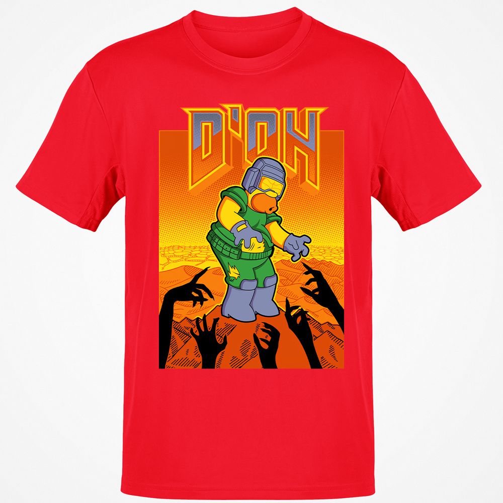 Classic Unisex T-Shirt - 7ZPW5NQX - Red - 10