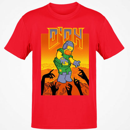 Classic Unisex T-Shirt - 7ZPW5NQX - Red - 10