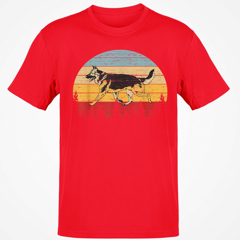 Classic Unisex T-Shirt - 6JS6DX8C - Red - 10