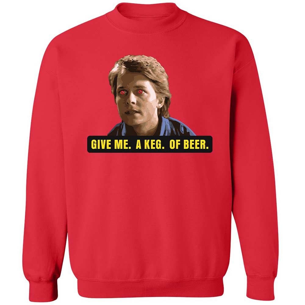 Classic Unisex Sweatshirt - ZU8EMPPY - Red - 10