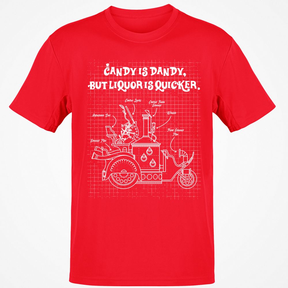 Classic Unisex T-Shirt - 83UK5LDR - Red - 10