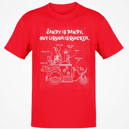 Classic Unisex T-Shirt - 83UK5LDR - Red - 10