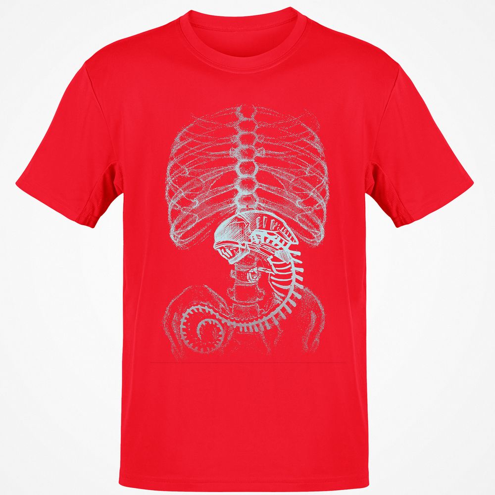 Classic Unisex T-Shirt - D7BHCQK4 - Red - 10
