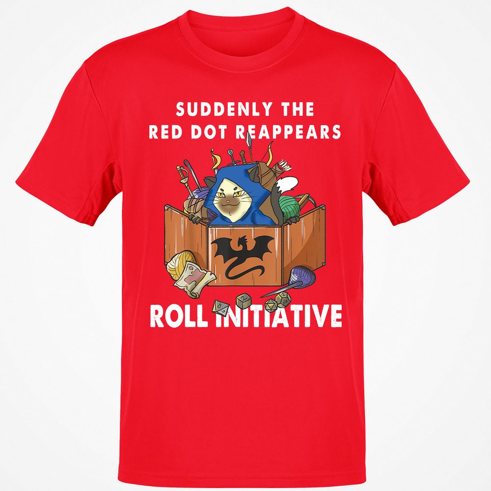 Classic Unisex T-Shirt - 7JJQTMNS - Red - 10