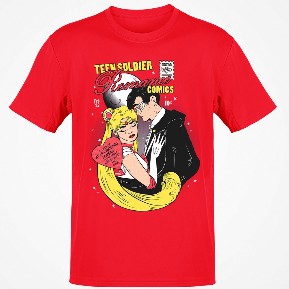 Classic Unisex T-Shirt - XP5X8RLV - Red - 10