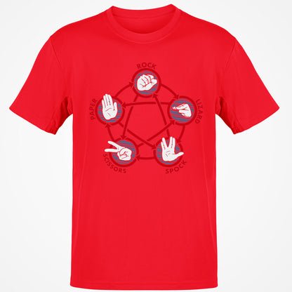 Classic Unisex T-Shirt - Z46PNW79 - Red - 10