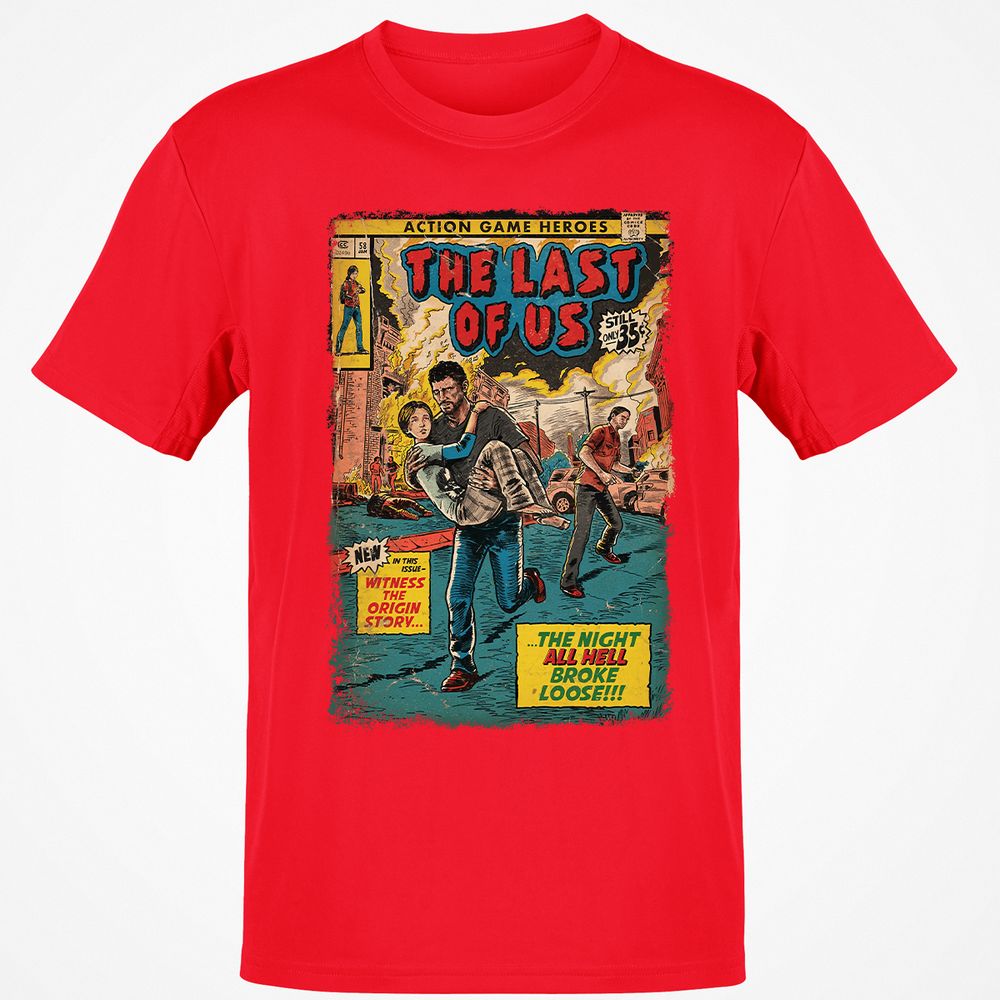 Classic Unisex T-Shirt - T5BV9Z1Y - Red - 10