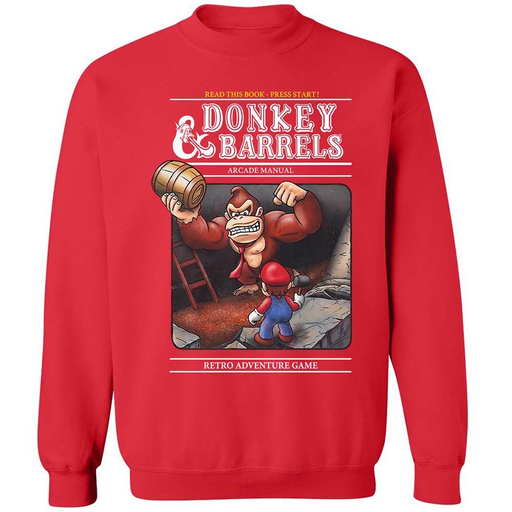 Classic Unisex Sweatshirt - 3BBUJN9D - Red - 10