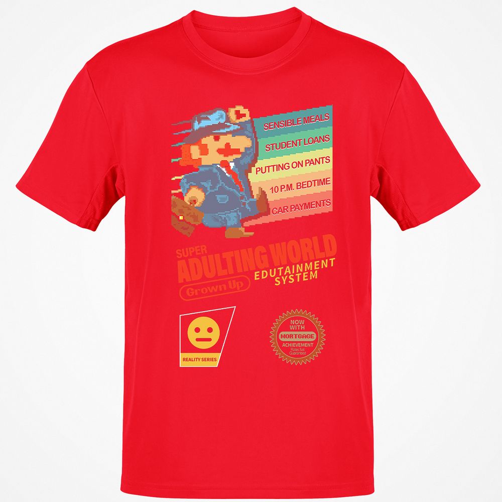 Classic Unisex T-Shirt - ZSSUBUB9 - Red - 10