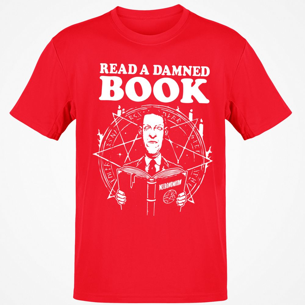 Classic Unisex T-Shirt - B8YR1G6D - Red - 10