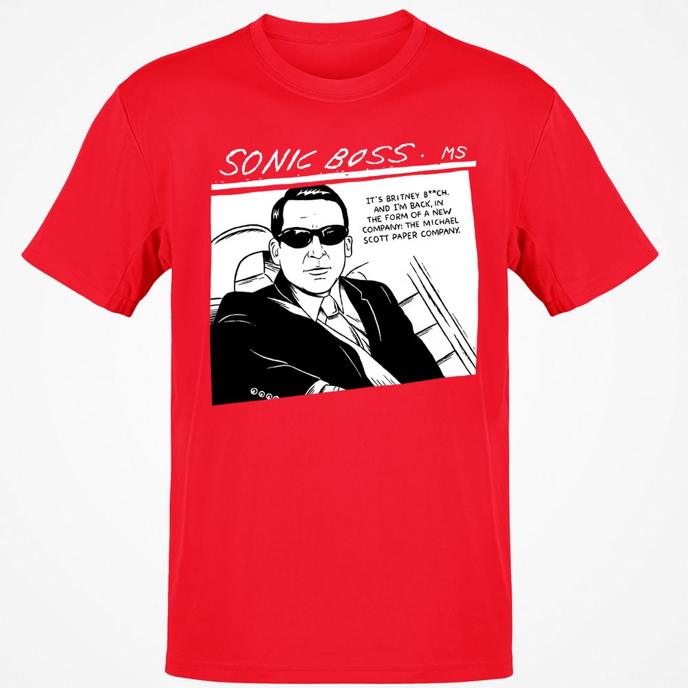 Classic Unisex T-Shirt - UVDT1HNS - Red - 10