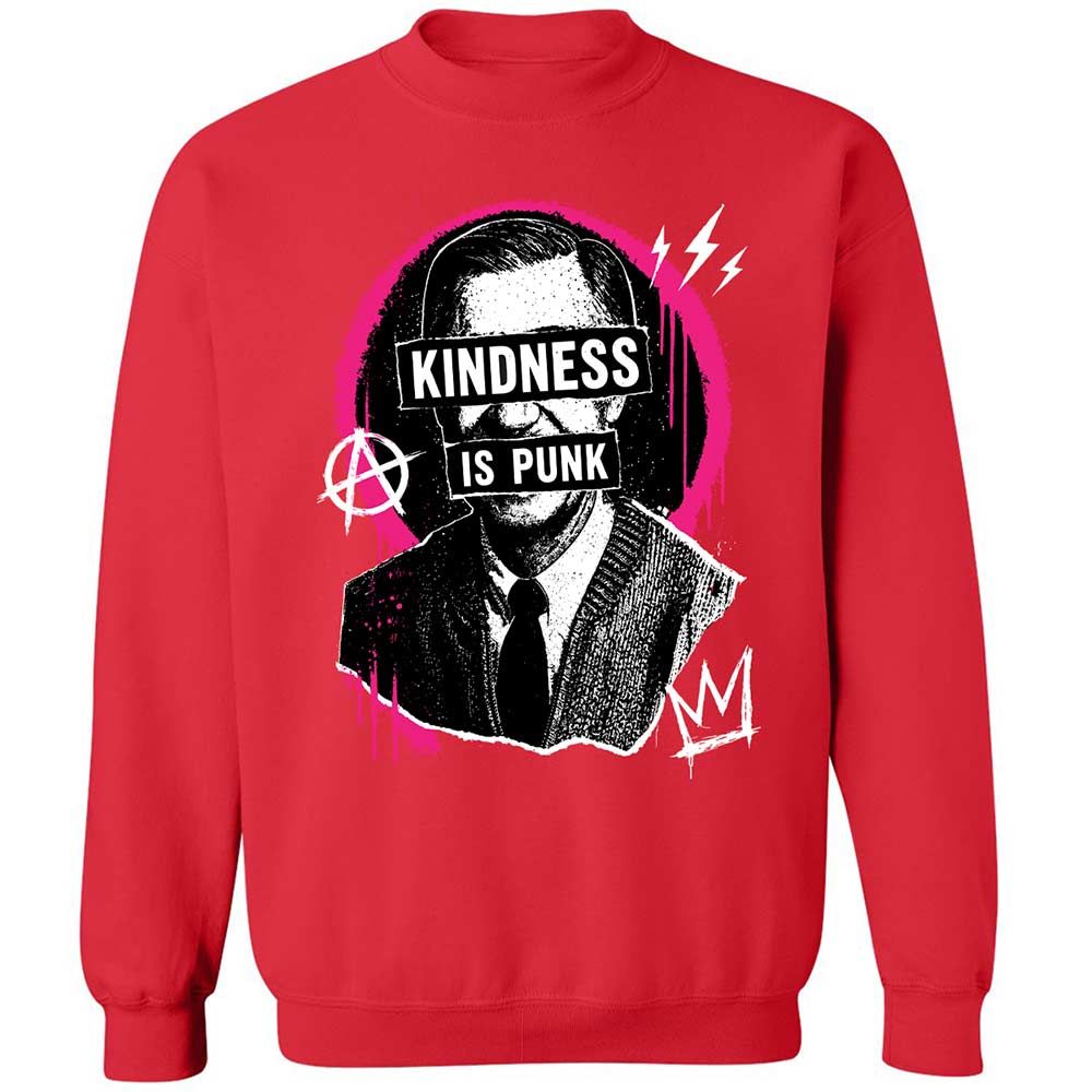 Kindness is Punk - Red - 10
