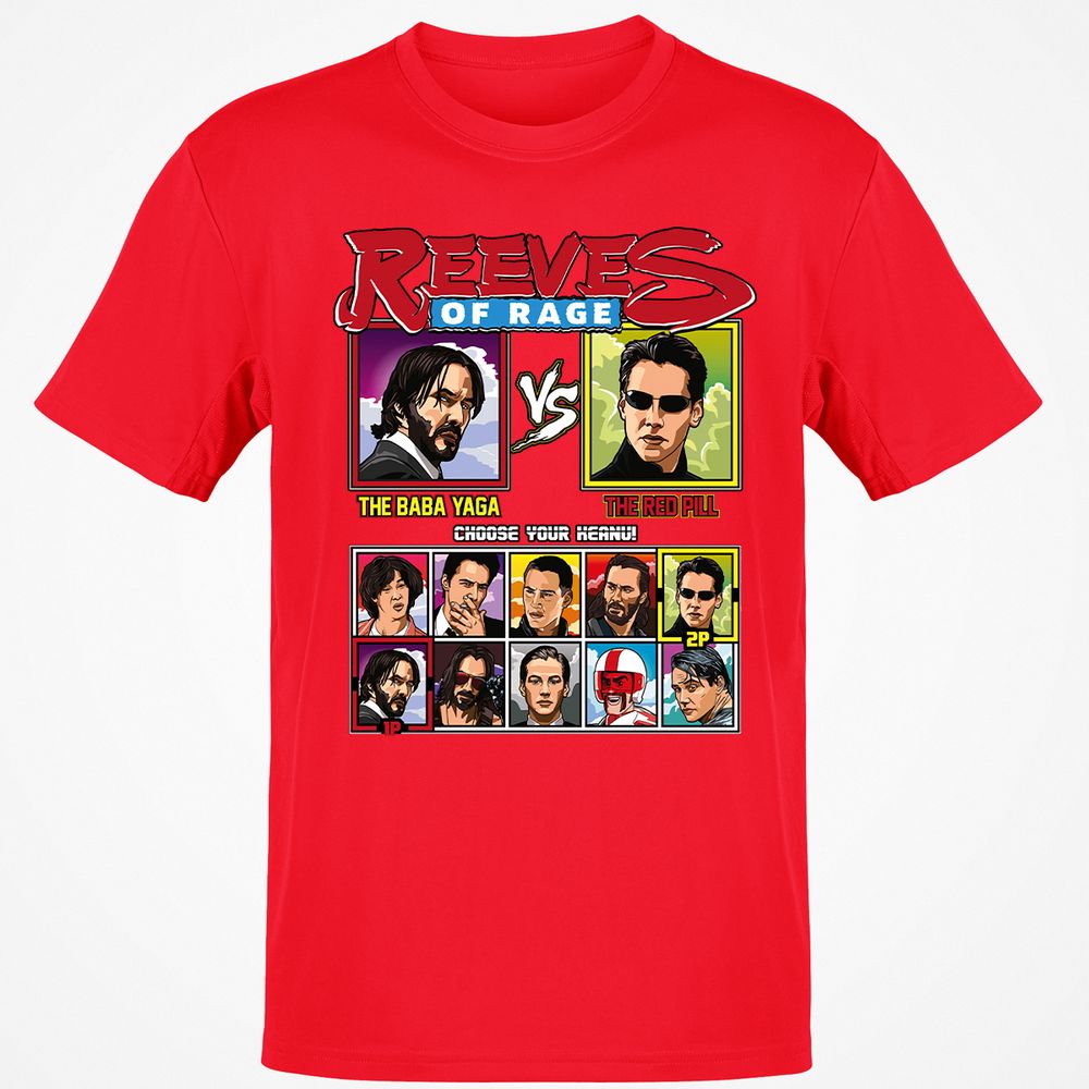 Classic Unisex T-Shirt - K799QU77 - Red - 10
