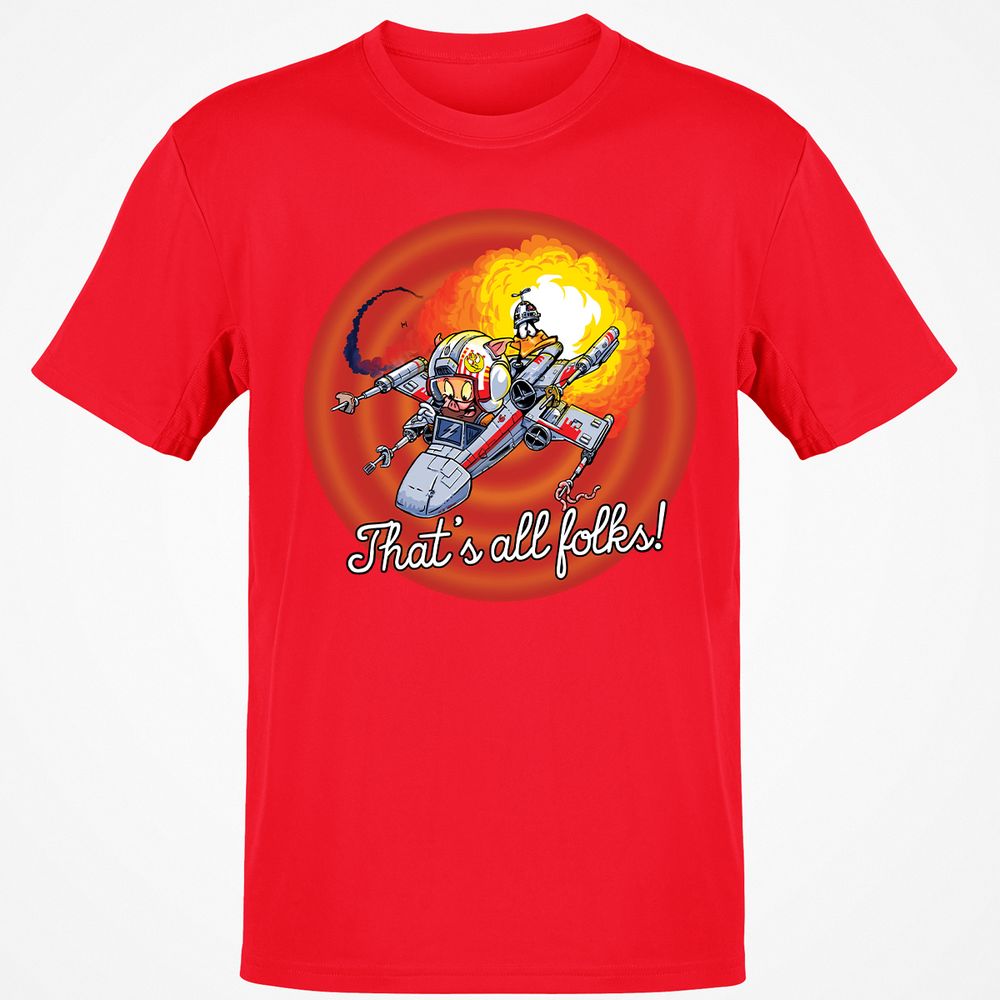 Classic Unisex T-Shirt - Z7H2B89M - Red - 10