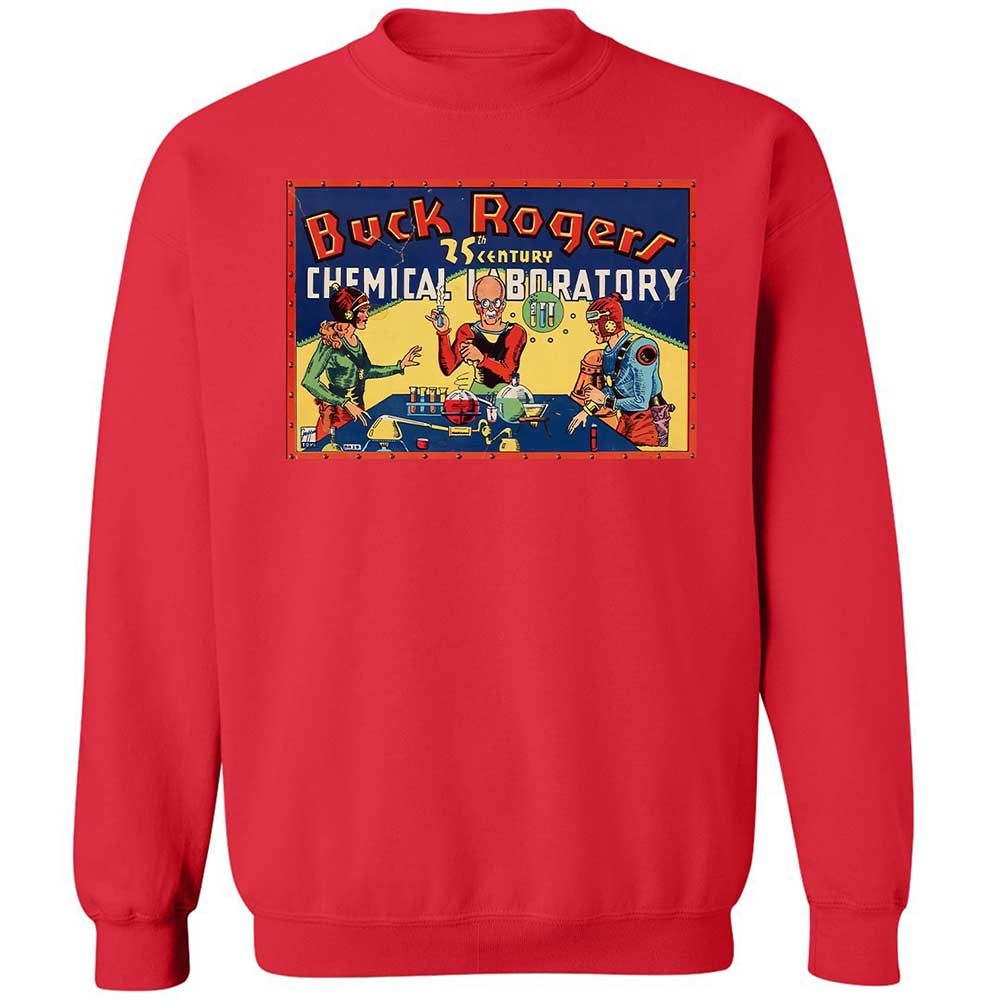 Classic Unisex Sweatshirt - RQE5U7KR - Red - 10