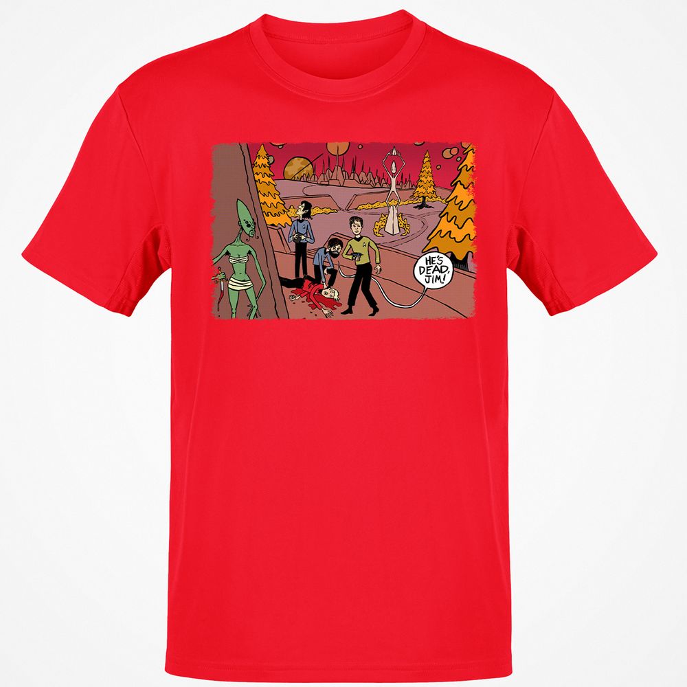 Classic Unisex T-Shirt - 2VSSG6BC - Red - 10