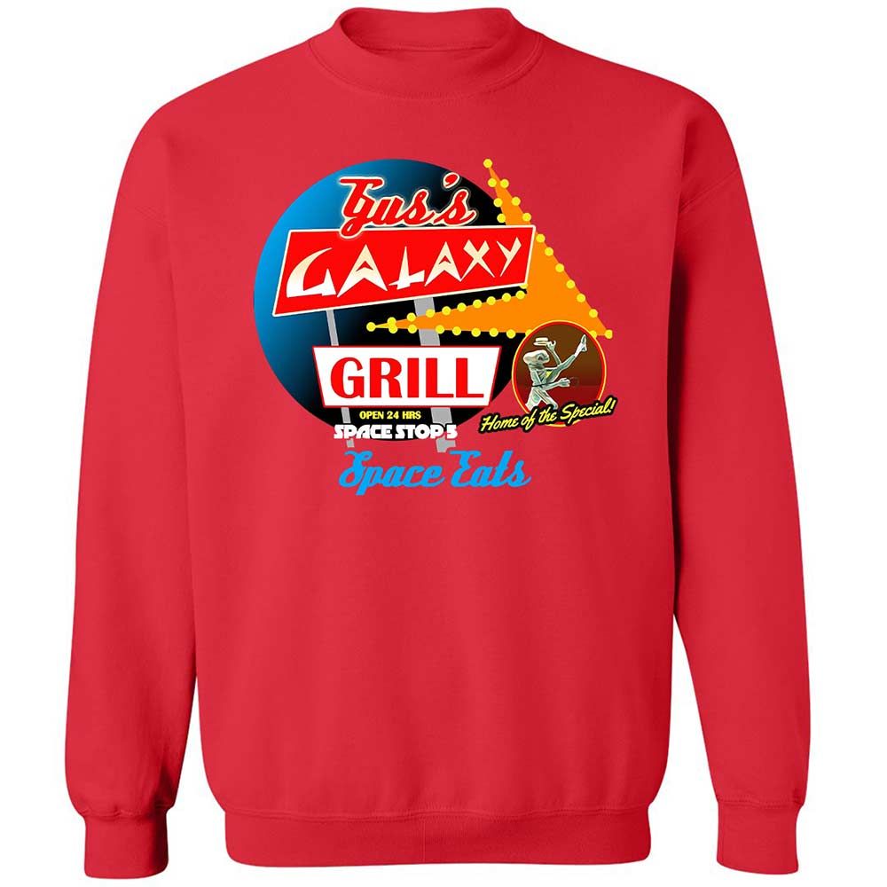 Classic Unisex Sweatshirt - ZPAU99EM - Red - 10