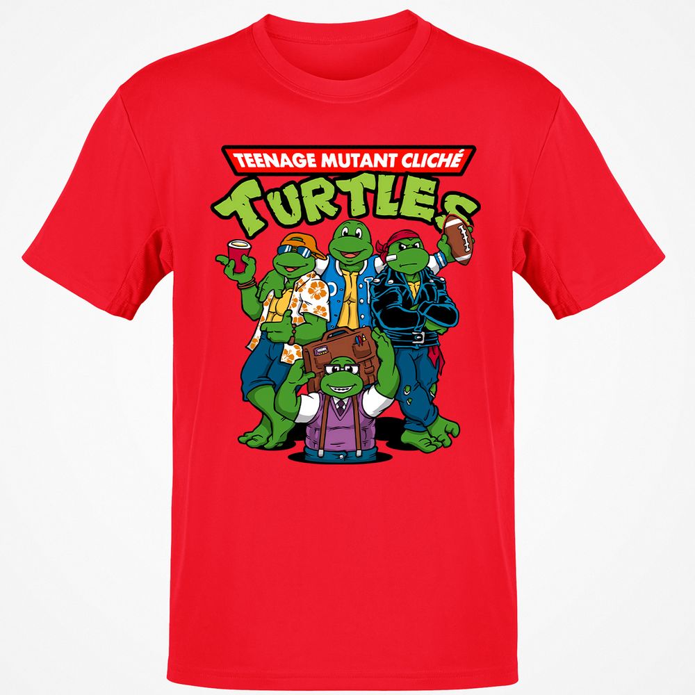 Classic Unisex T-Shirt - MMQYKS5U - Red - 10