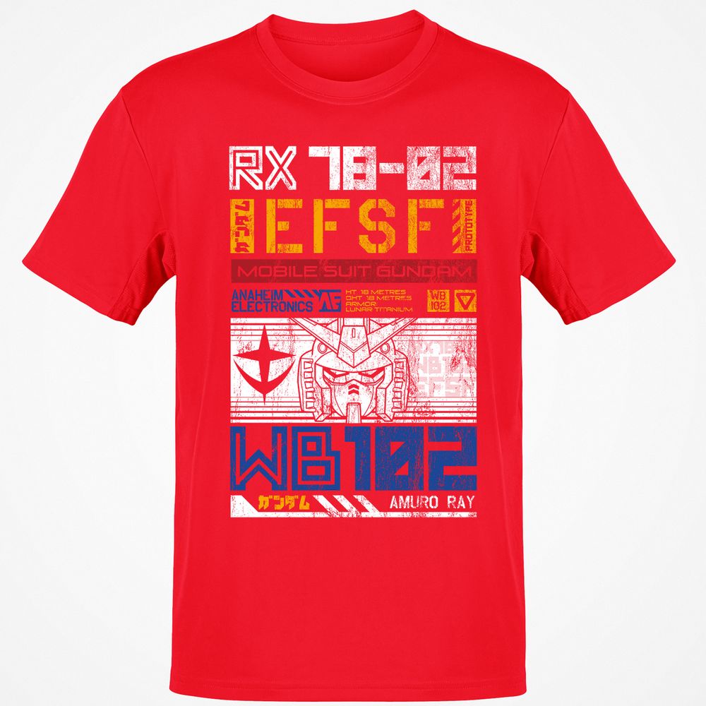 Classic Unisex T-Shirt - HTSRALQG - Red - 10
