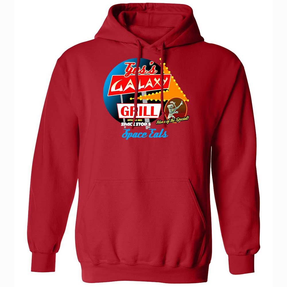 Classic Unisex Hoodie - J32BEXQU - Red - 10