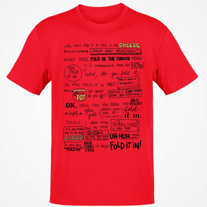 Classic Unisex T-Shirt - AWU8M16L - Red - 10