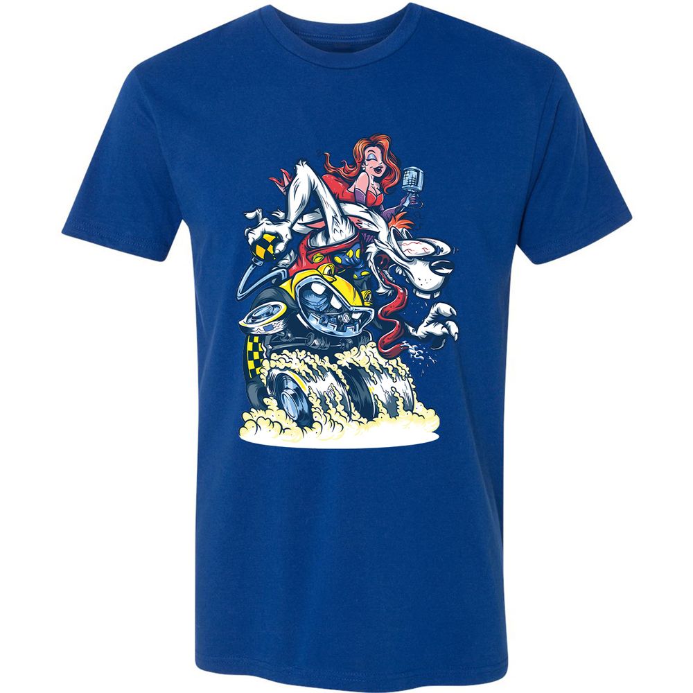 Premium Unisex T-Shirt - 53LLK2HV - Royal - 10