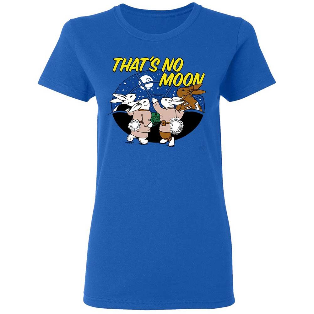 Women's T-Shirt - White - Royal - 10
