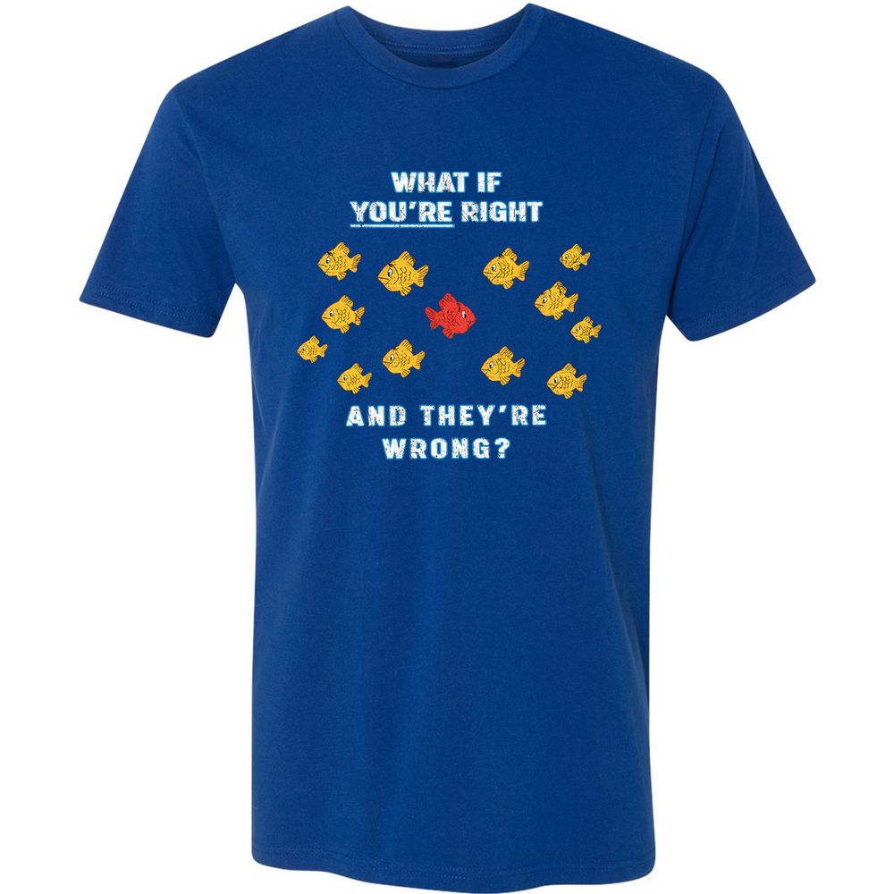 Premium Unisex T-Shirt - QRS27LZC - Royal - 10