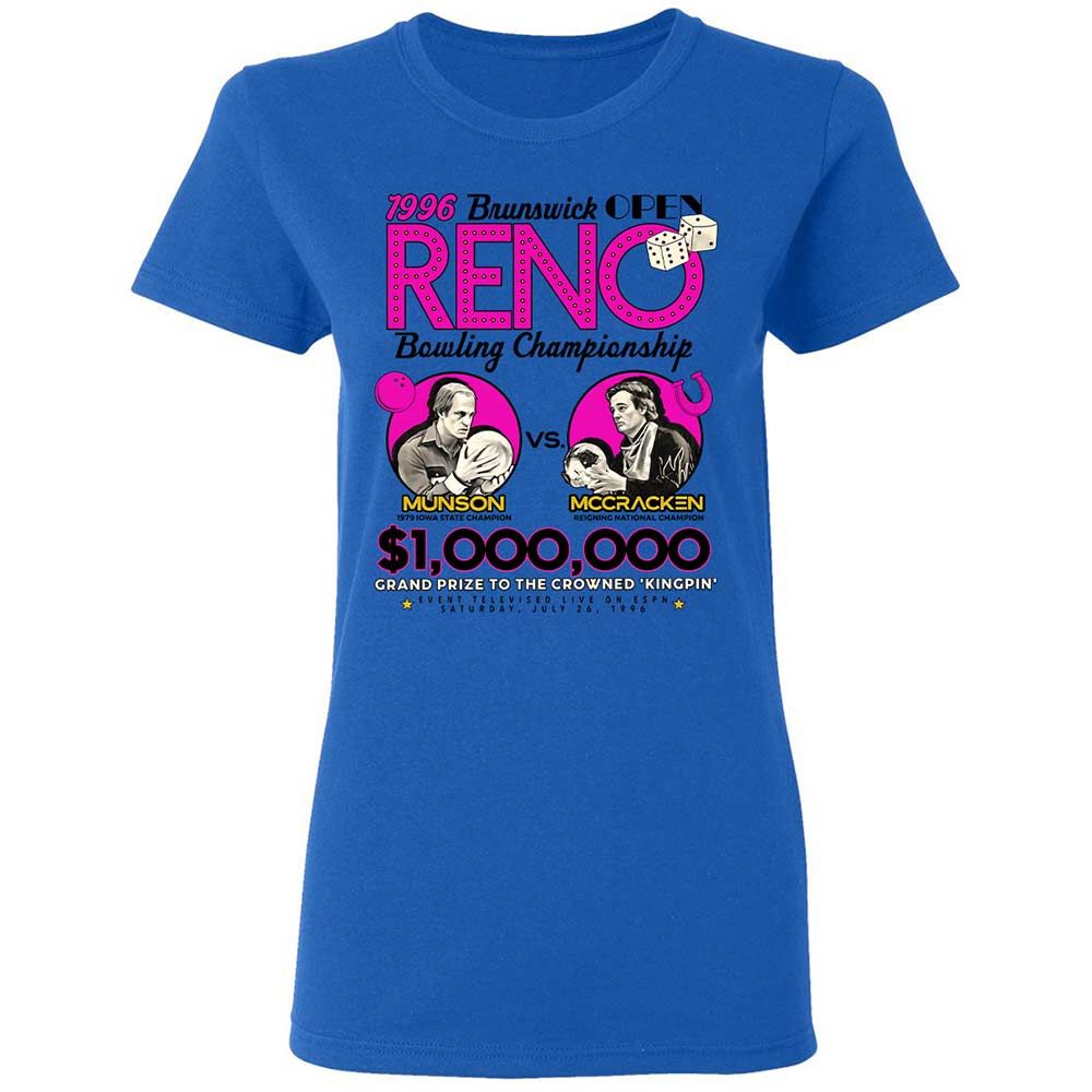 Women's T-Shirt - 2VTNGHM7 - Royal - 10
