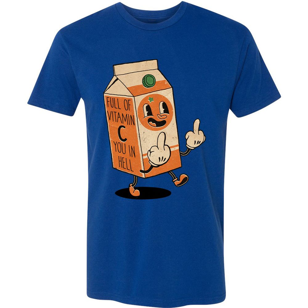 Premium Unisex T-Shirt - 2YK42SKE - Royal - 10