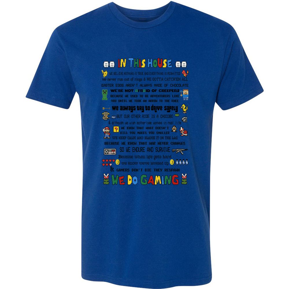 Premium Unisex T-Shirt - RT5KX615 - Royal - 10