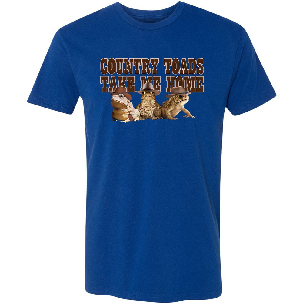 Country Toads Take Me Home - Royal - 10