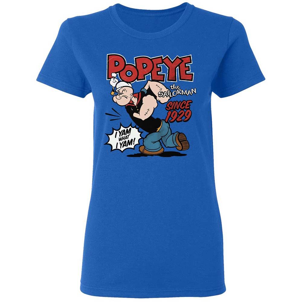 Women's T-Shirt - 5DE9FGVE - Royal - 10