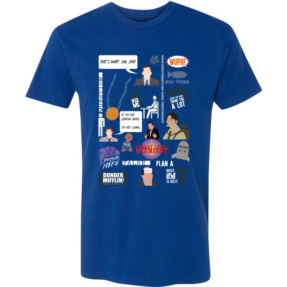 Premium Unisex T-Shirt - HD5S1232 - Royal - 10