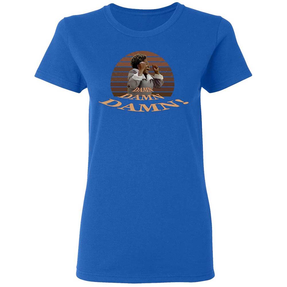 Women's T-Shirt - FT9ZTFHJ - Royal - 10