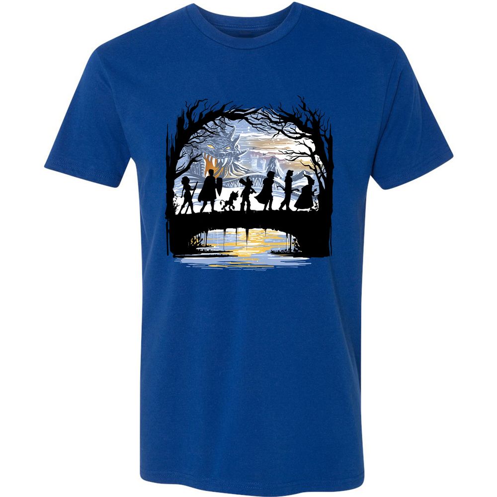 Premium Unisex T-Shirt - 1T3CL4P8 - Royal - 10